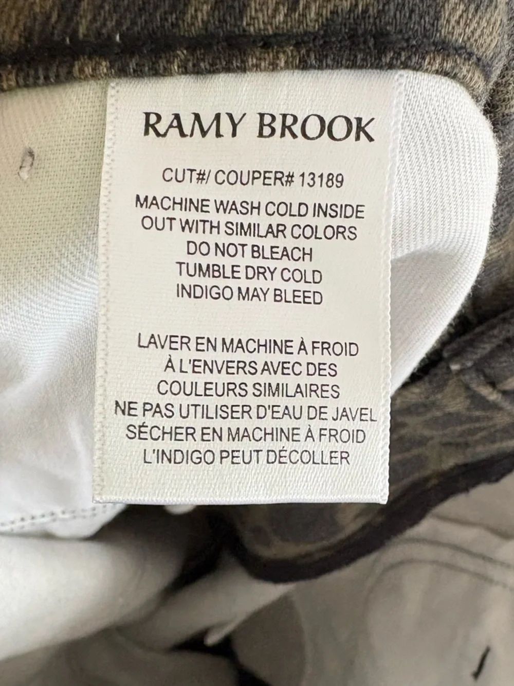 Ramy Brook Tyra Printed Wide-Leg Jeans - Picture 13 of 13